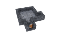 WarLock Tiles: Expansion Pack - 1 in. Dungeon Straight Walls