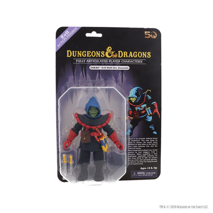 Dungeons & Dragons 7” Scale Action Figure – Limited 50th Anniversary Edition Zarak Figure (NECA) - 2
