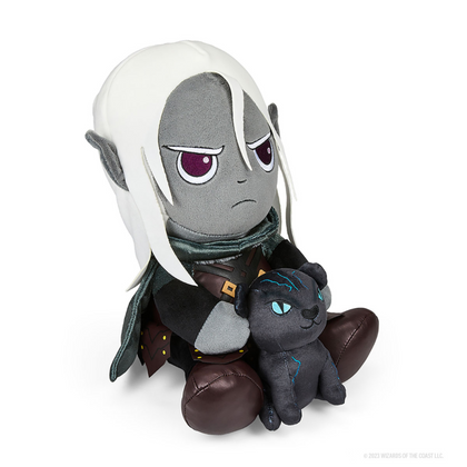 Dungeons & Dragons: Drizzt and Guenhwyvar 13" Plush by Kidrobot - 2