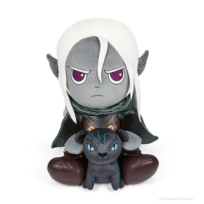 Dungeons & Dragons: Drizzt and Guenhwyvar 13" Plush by Kidrobot - 1