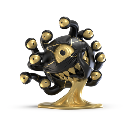 Dungeons & Dragons: Beholder 7" Resin Figure - 50th Anniversary Edition by Kidrobot - 1