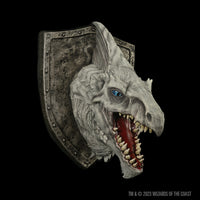 D&D Replicas of the Realms: White Dragon Trophy Plaque