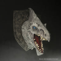 D&D Replicas of the Realms: White Dragon Trophy Plaque