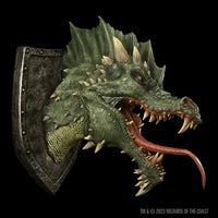 D&D Replicas of the Realms: Green Dragon Trophy Plaque