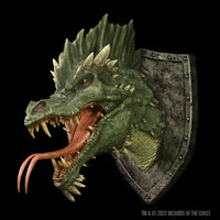 D&D Replicas of the Realms: Green Dragon Trophy Plaque