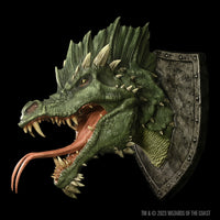 D&D Replicas of the Realms: Green Dragon Trophy Plaque