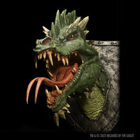 D&D Replicas of the Realms: Green Dragon Trophy Plaque