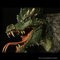 D&D Replicas of the Realms: Green Dragon Trophy Plaque
