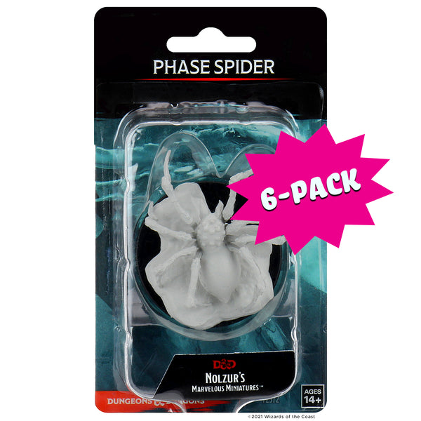 D&D Nolzur's Marvelous Miniatures: Phase Spider (Bundle of 6