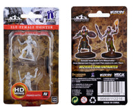 Pathfinder Battles Deep Cuts Unpainted Miniatures: Elf Female Fighter