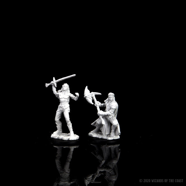 D&D Nolzur's Marvelous Miniatures - Female Half-Orc Fighter – WizKids