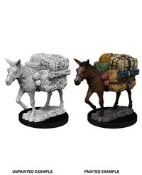 WizKids Deep Cuts Miniatures -  Pack Mule