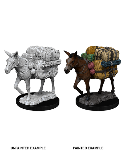 WizKids Deep Cuts Miniatures -  Pack Mule - 1