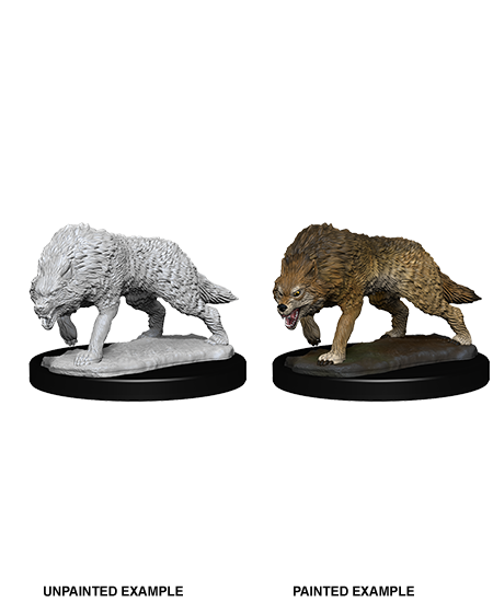 WizKids Deep Cuts Miniatures - Timber Wolves