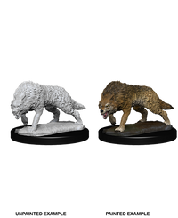 WizKids Deep Cuts Miniatures - Timber Wolves