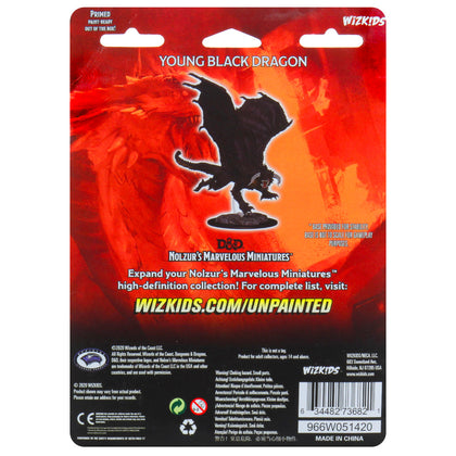 D&D Nolzur's Marvelous Miniatures: Young Black Dragon - 2