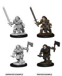Pathfinder Battles Deep Cuts - Female Dwarf Barbarian