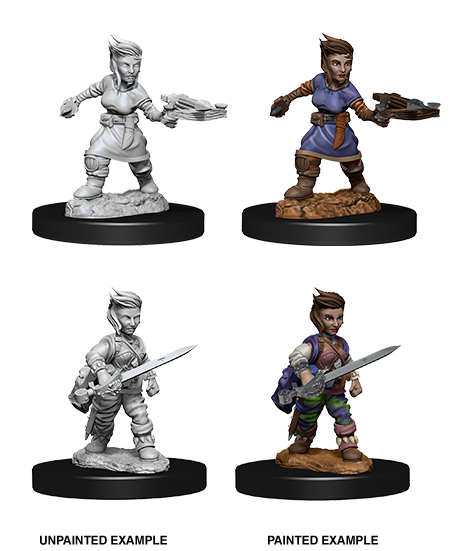 Pathfinder Battles Deep Cuts - Female Halfling Rogue