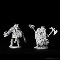 D&D Nolzur's Marvelous Miniatures - Male Half-Orc Barbarian
