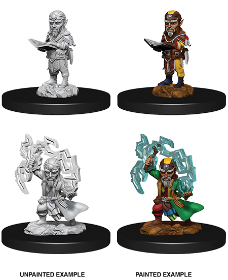 Pathfinder Battles Deep Cuts - Male Gnome Sorcerer