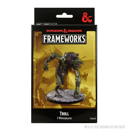 D&D Frameworks: Troll - Unpainted and Unassembled - 1