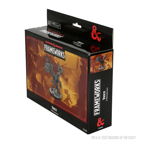 D&D Frameworks: Vrock - Unpainted and Unassembled – WizKids