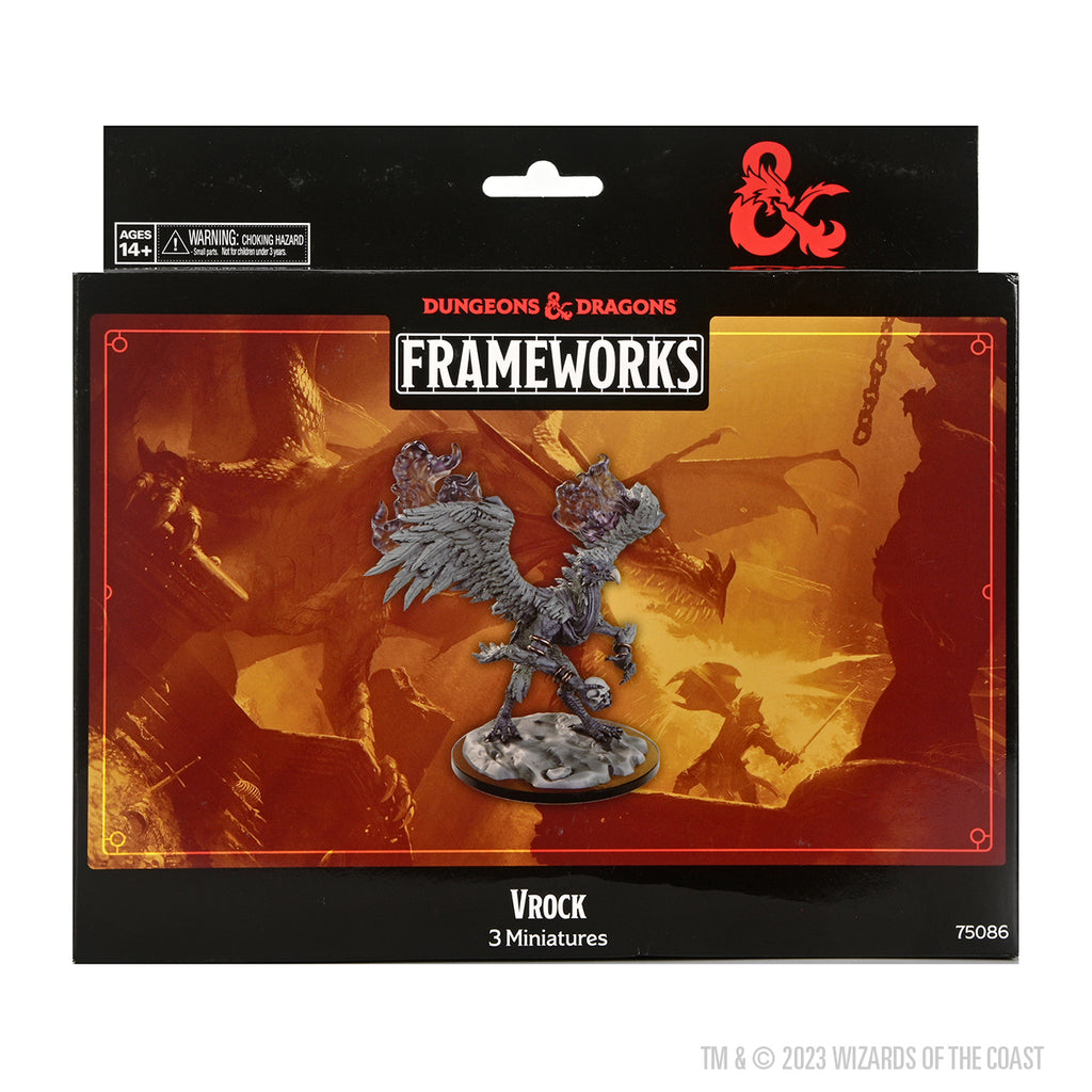 D&D Frameworks: Vrock  - Unpainted and Unassembled
