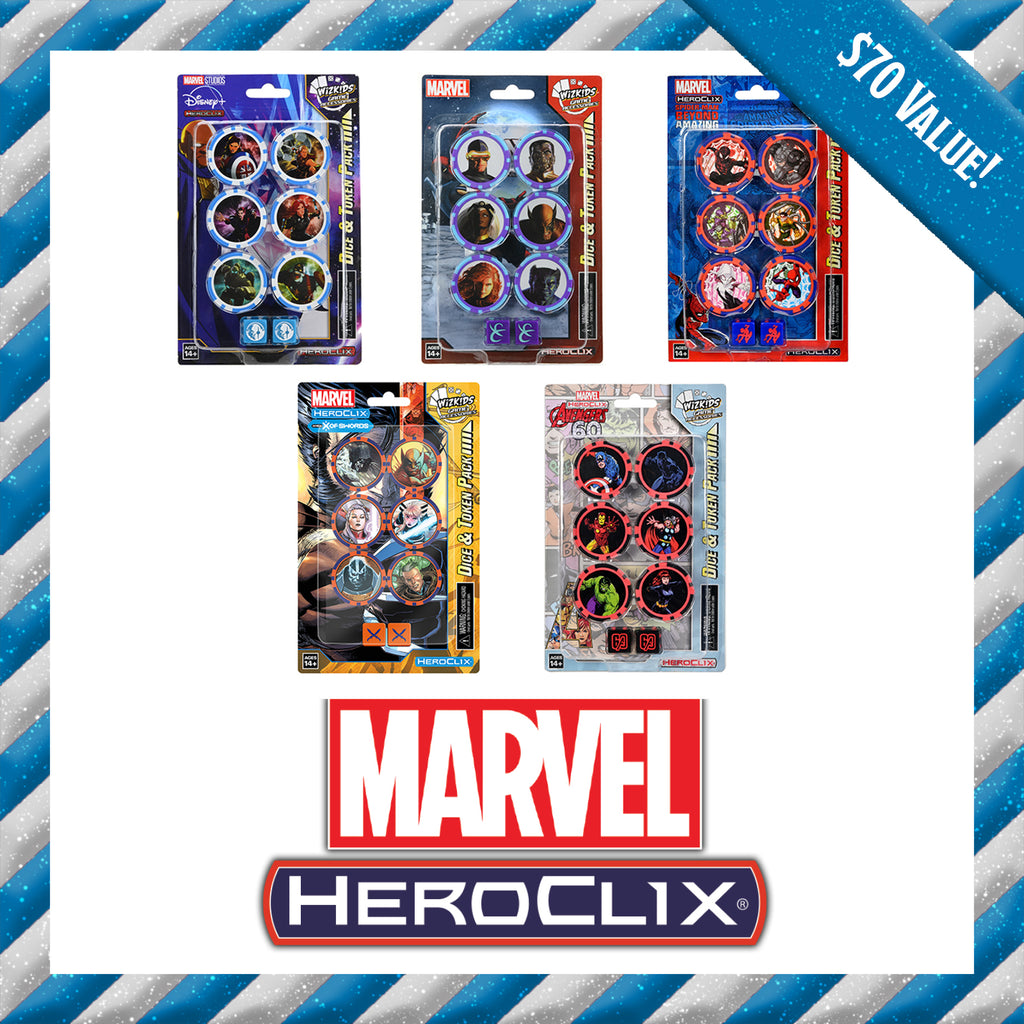 Marvel HeroClix - Dice & Token Pack Bundle #2
