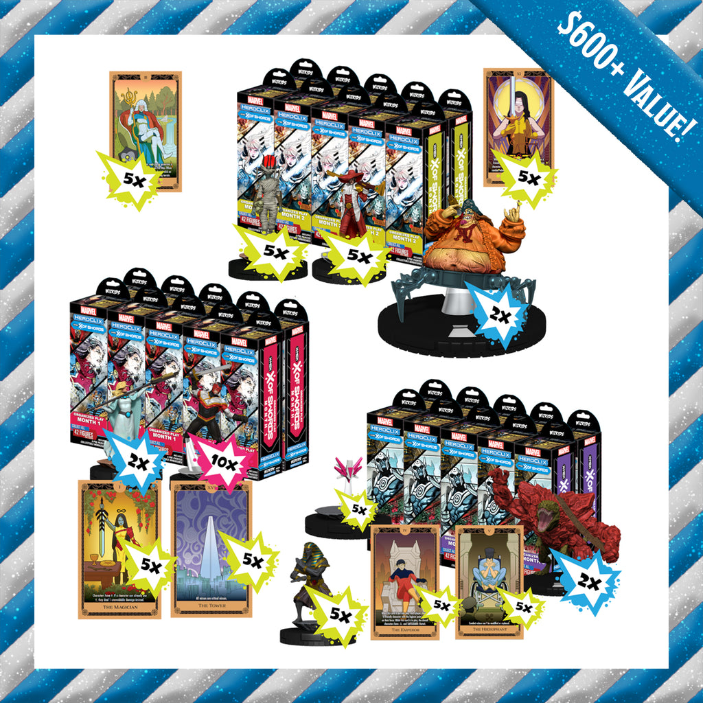 Marvel HeroClix:X-Men X of Swords Storyline OP Bundle