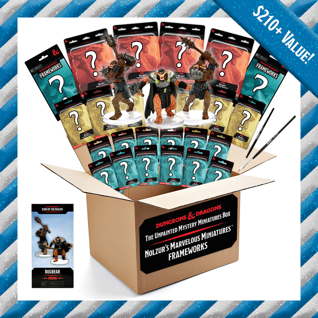 Dungeons & Dragons - The Unpainted Mystery Miniatures Box