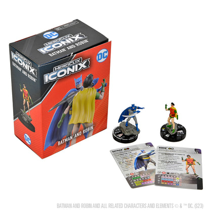 DC HeroClix Iconix: Batman and Robin - 2