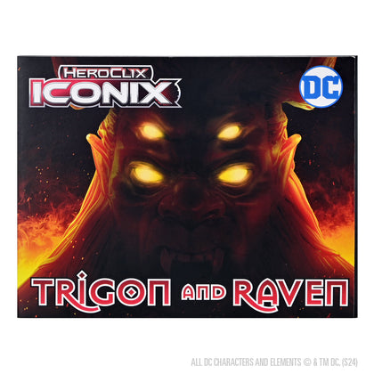DC HeroClix Iconix: Trigon and Raven - 1