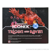 DC HeroClix Iconix: Trigon and Raven
