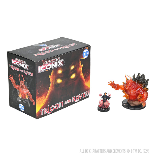 DC HeroClix Iconix: Trigon and Raven – WizKids