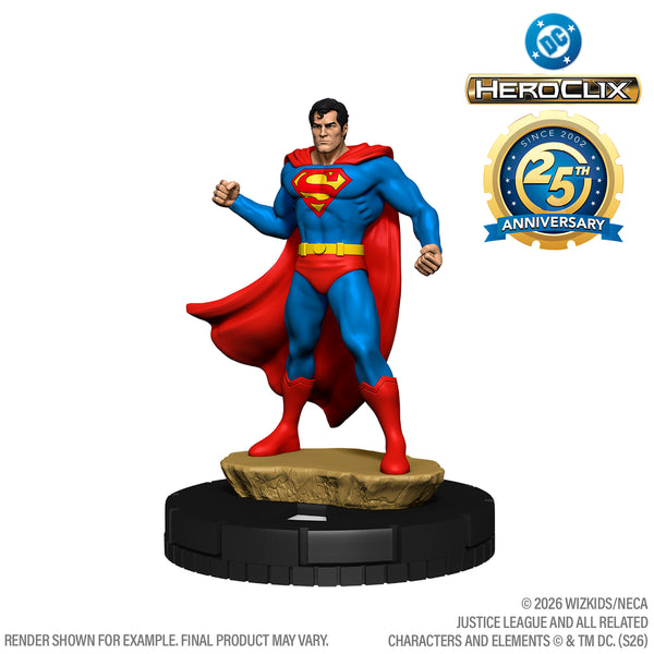 PRE-ORDER - DC HeroClix: 25th Anniversary Starter Set – WizKids