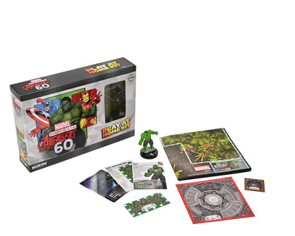 Marvel HeroClix: Avengers 60th Anniversary Play at Home Kit Hulk - 2