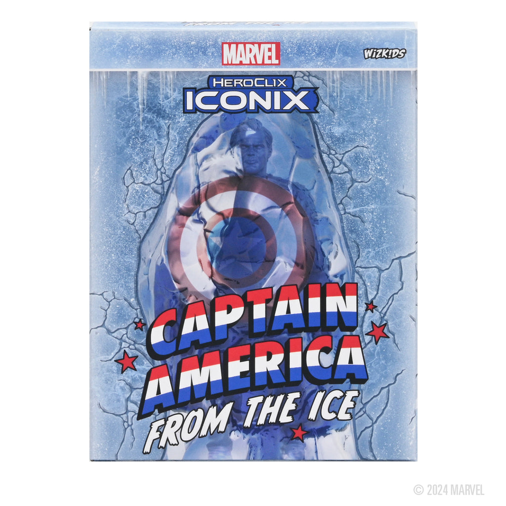 Marvel HeroClix Iconix: Captain America from the Ice