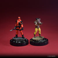 Marvel HeroClix: Deadpool Weapon X Play at Home Kit Wolverine and Deadpool