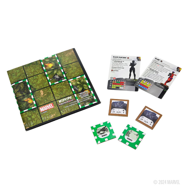 WAKO パワーエクスパンダー & CD-1200 セット Marvel HeroClix: Black Panther Play at Home Kit 2 (Shuri vs Klaw