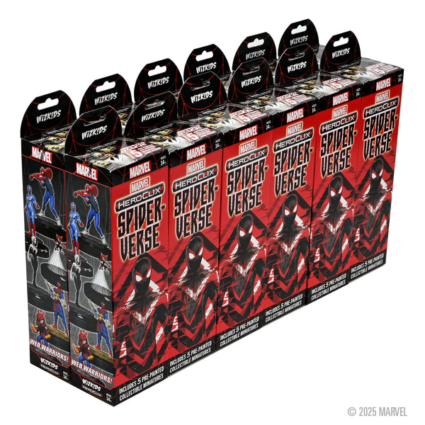 Marvel HeroClix: Spider-Verse Booster Brick WizKids Marvel HeroClix: Spider-Verse Booster Brick WizKids