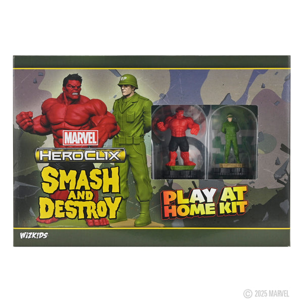Marvel HeroClix: Smash and Destroy Play at Home Kit – WizKids