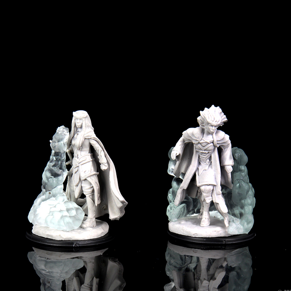 D&D Nolzur's Marvelous Miniatures - Female Tiefling Sorcerer – WizKids