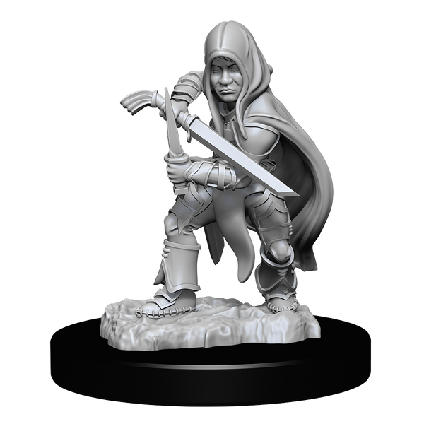 Male lightfoot halfling rogue d&d miniature on Craiyon