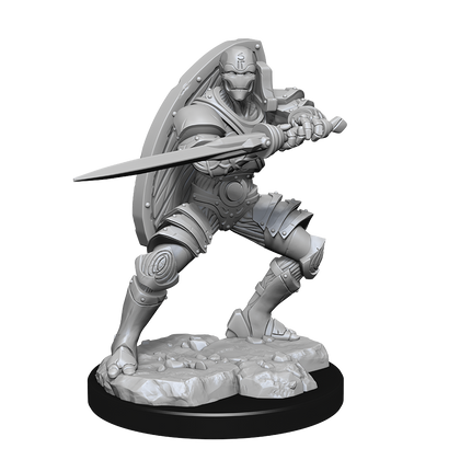 D&D Nolzur's Marvelous Miniatures: Warforged Fighter Male - 1