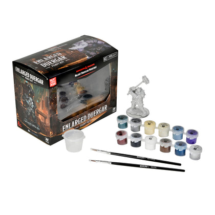 (DING & DENT) Dungeons & Dragons Nolzur's Marvelous Miniatures: Paint Kit - Enlarged Duergar - 2