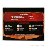 (DING & DENT) Dungeons & Dragons Nolzur's Marvelous Miniatures: Paint Kit - Nycaloth