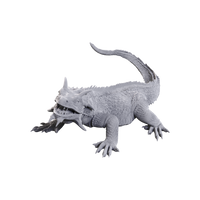 D&D  Nolzur's Marvelous Miniatures: Tortle Druid & Wild Shape Giant Lizard