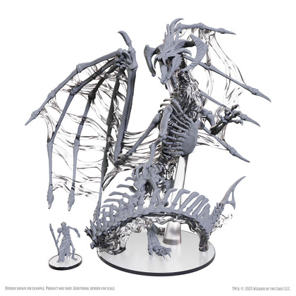 D&D Nolzur's Marvelous Miniatures: Black Dracolich Boxed Miniature - 1