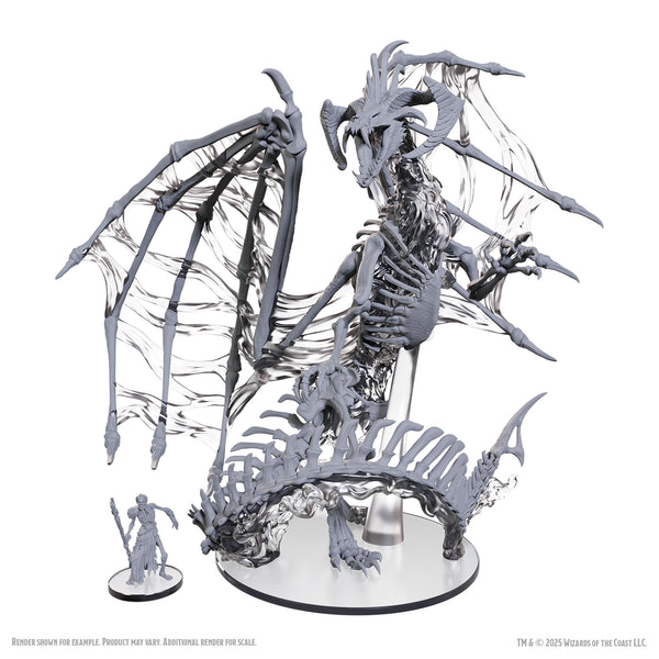 D&D Nolzur's Marvelous Miniatures: Black Dracolich Boxed Miniature