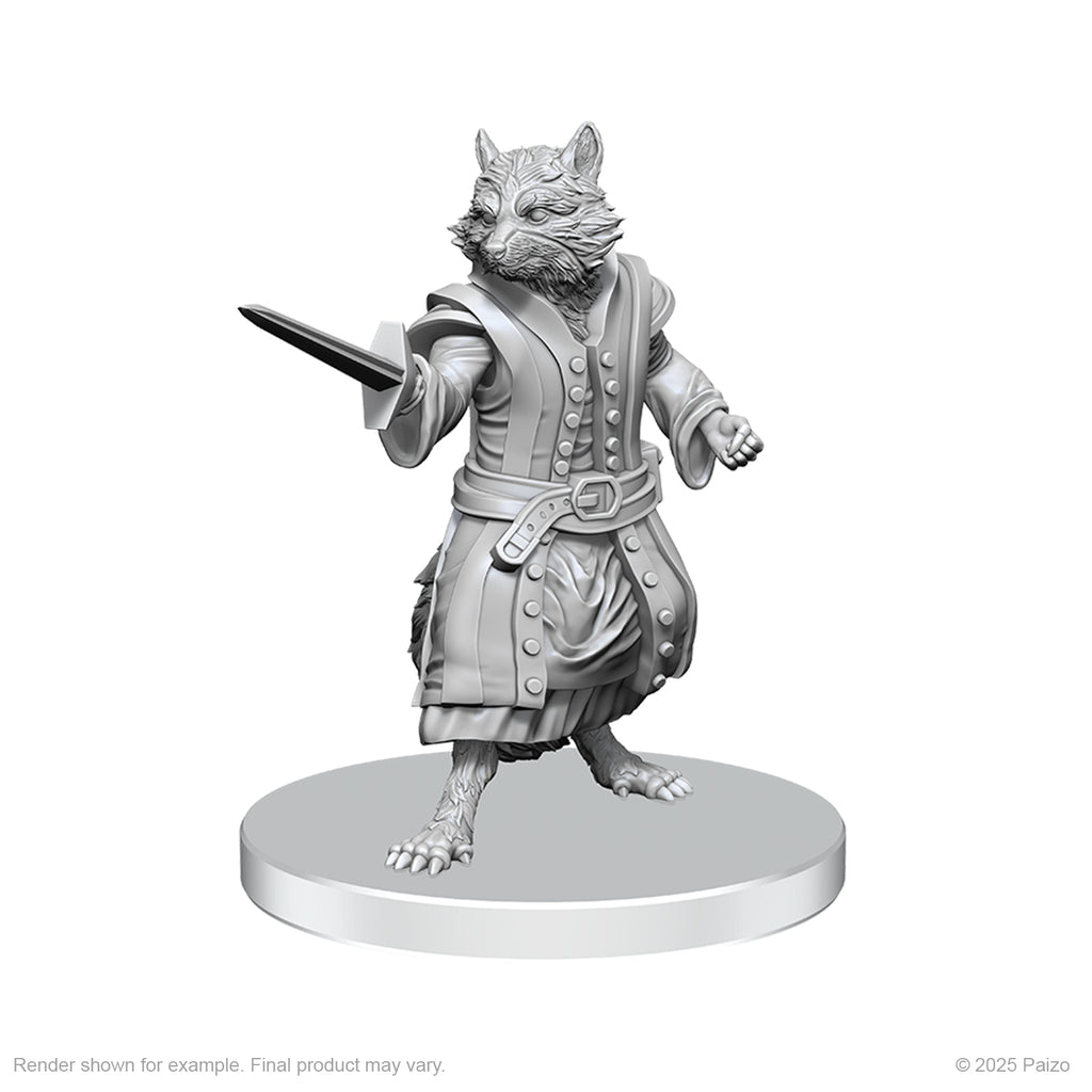 PRE-ORDER - Pathfinder Battles Deep Cuts: Procyal (Raccoon Agathion) & Zoaem (Ring Archon)